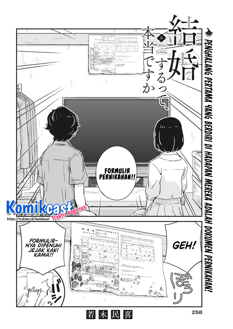 Kekkon Surutte, Hontou Desu ka? Chapter 53 Gambar 3